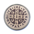 Saint Benedict Cross Patch 3D Embroidered Patches for Clothing or Backpack