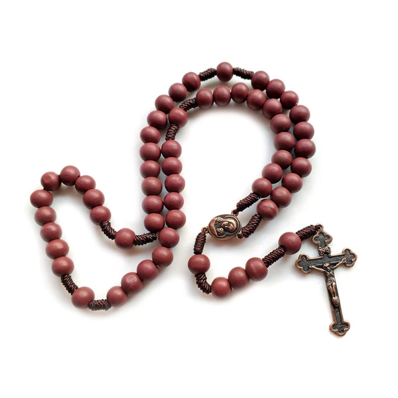 Acrylic Rosary with Cross Pendant