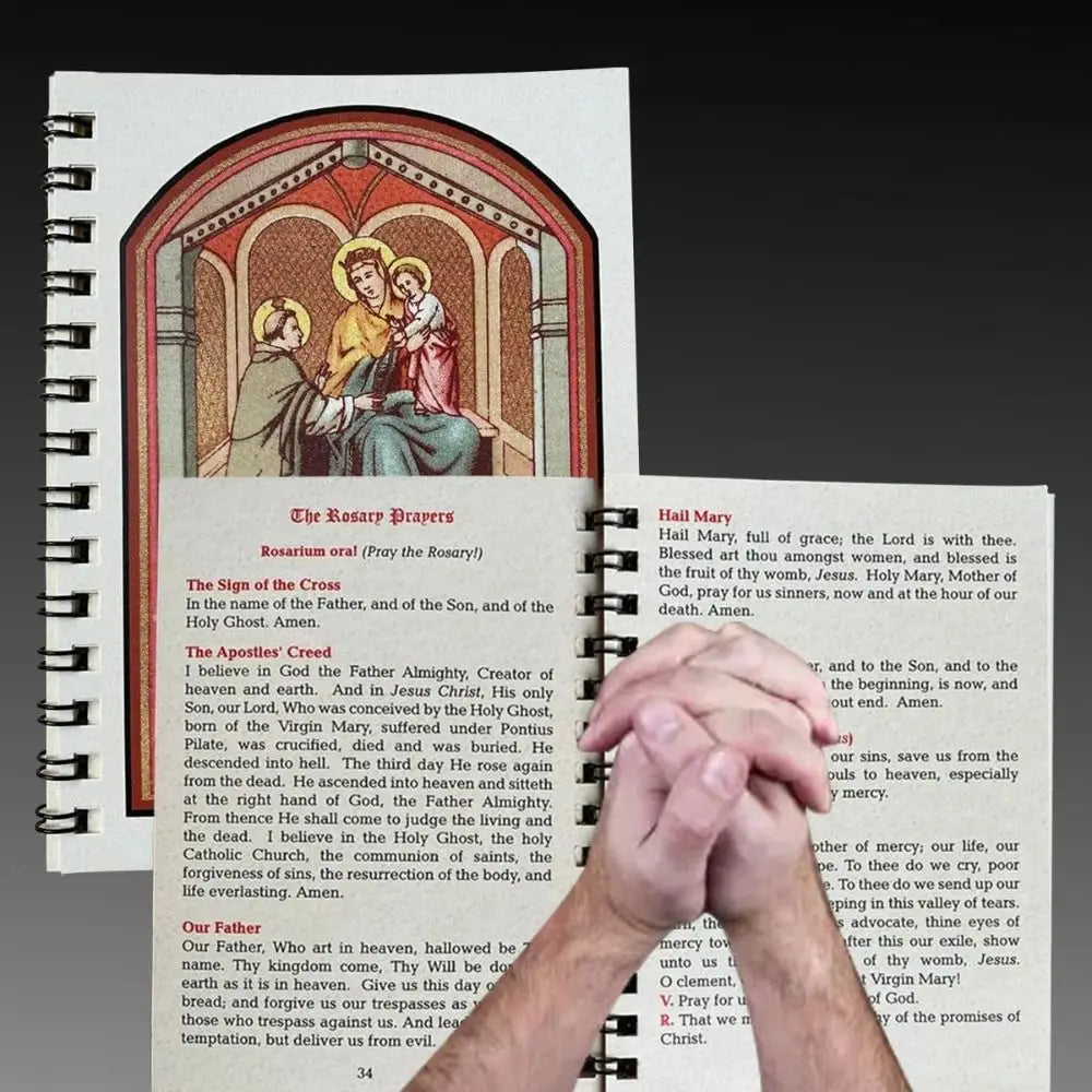 Rosary Meditation Book for Daily Meditation 42 Color Pages