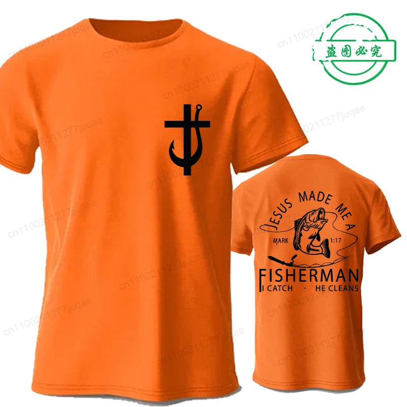 Jesus Made Me A Fisherman T-Shirt