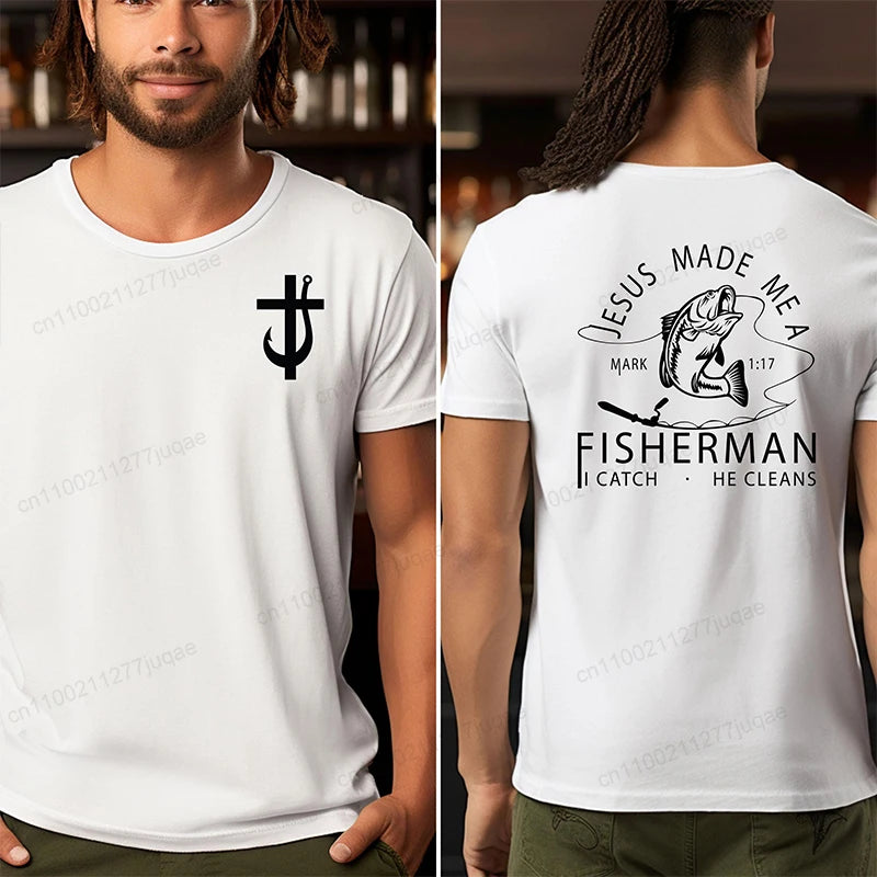 Jesus Made Me A Fisherman T-Shirt