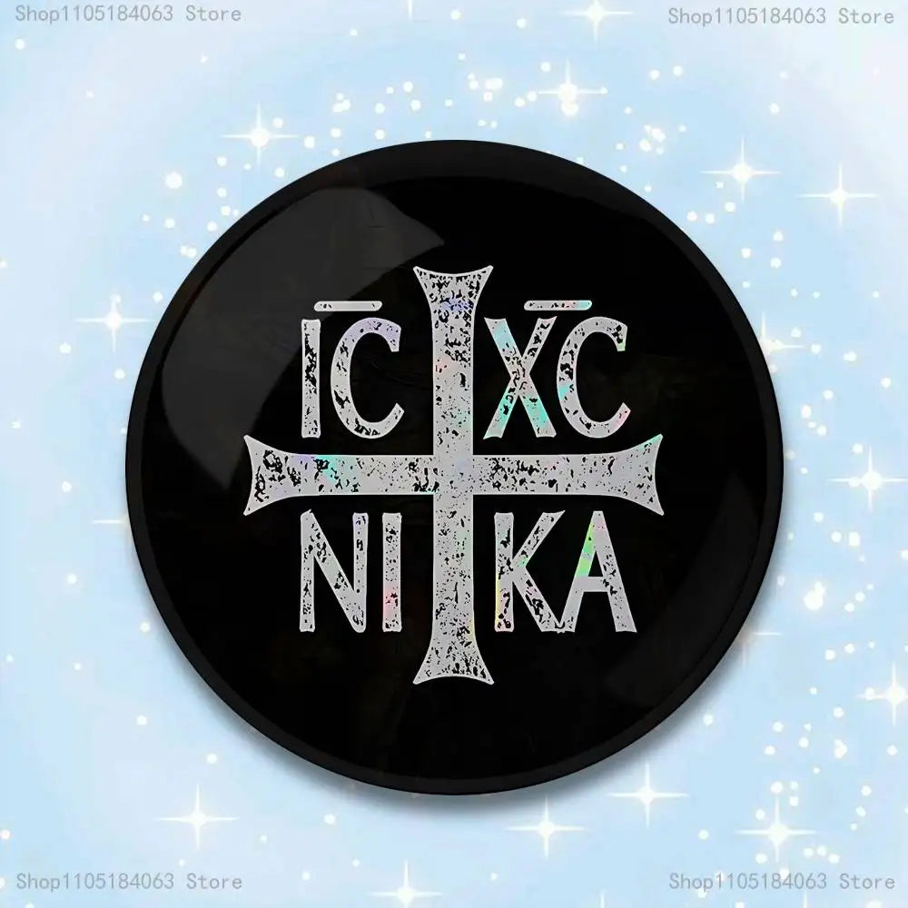 Orthodox Enamel Pin Round Brooch multiple designs