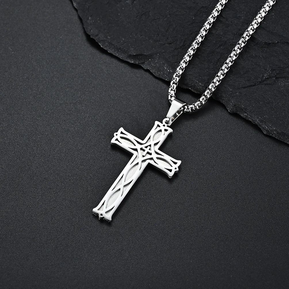 Volcanic Rock St Benedict Black Beaded Rosary for Men Or Women