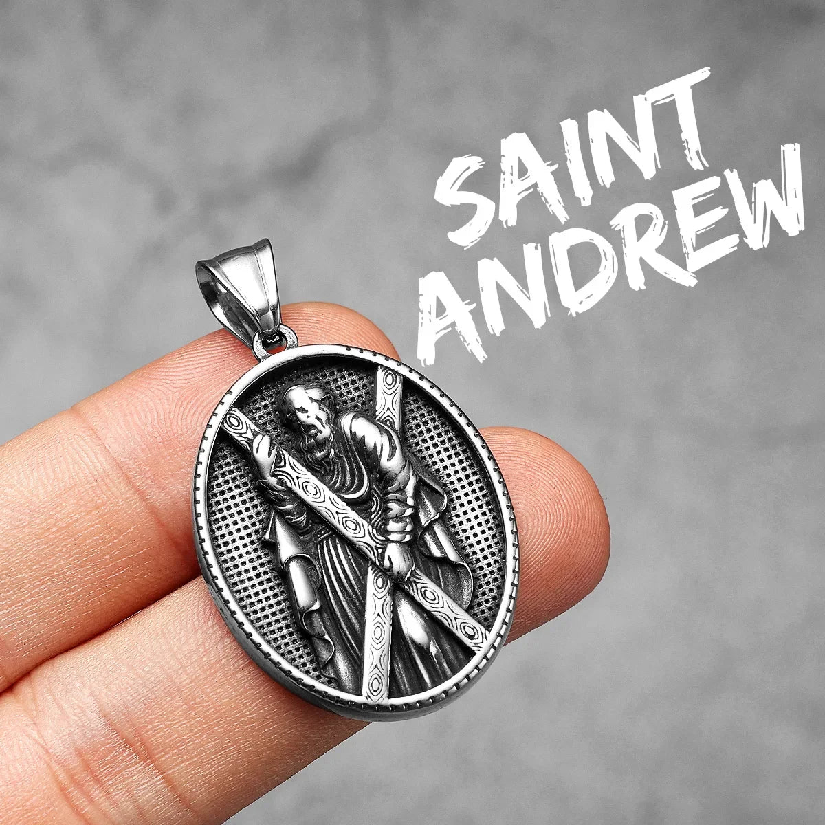 Padre Pio Powerful Amulet Stainless Steel