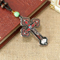 Orthodox Rosary Necklace and Cross Pendant