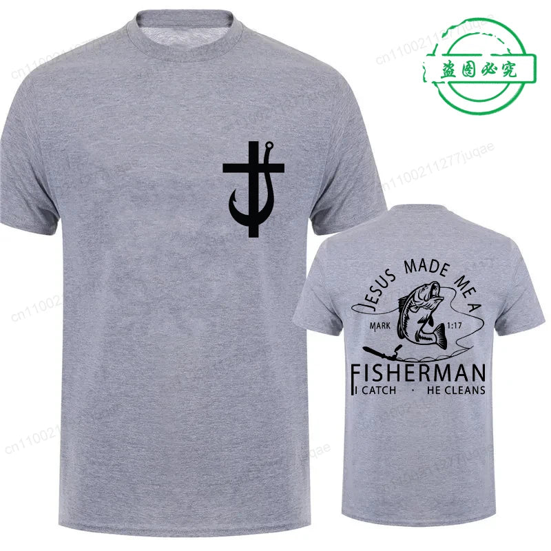 Jesus Made Me A Fisherman T-Shirt