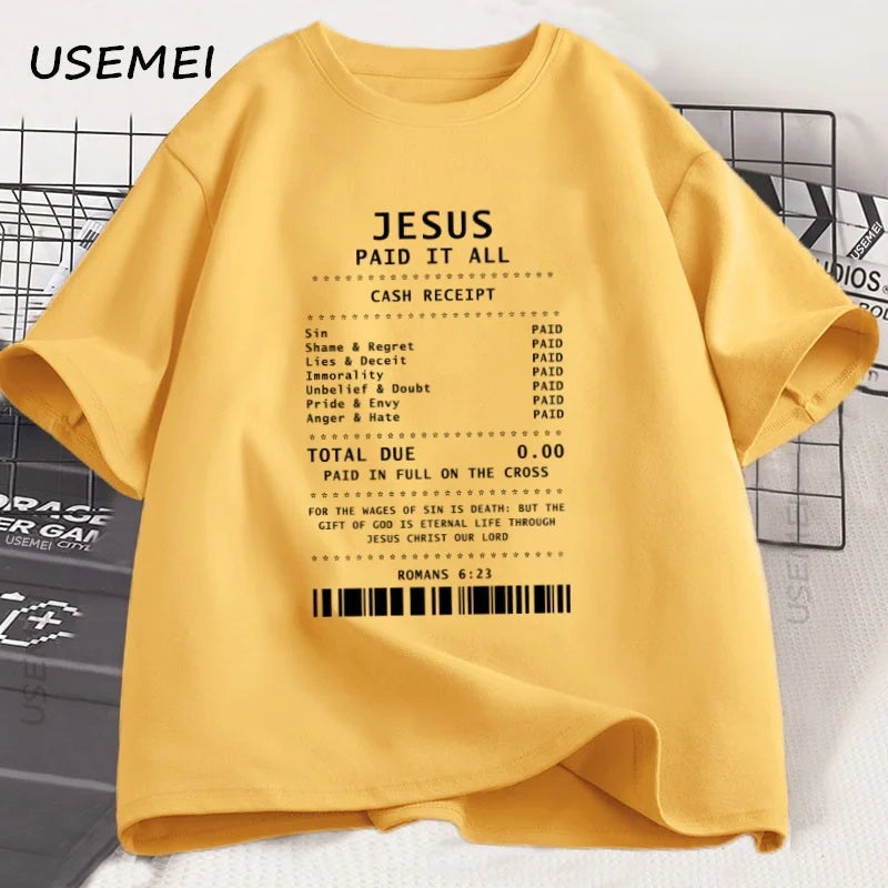 Jesus Paid It All T Shirt