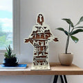 Easter Home Decor, He is Risen Jesus Chris Shelf Sitter
