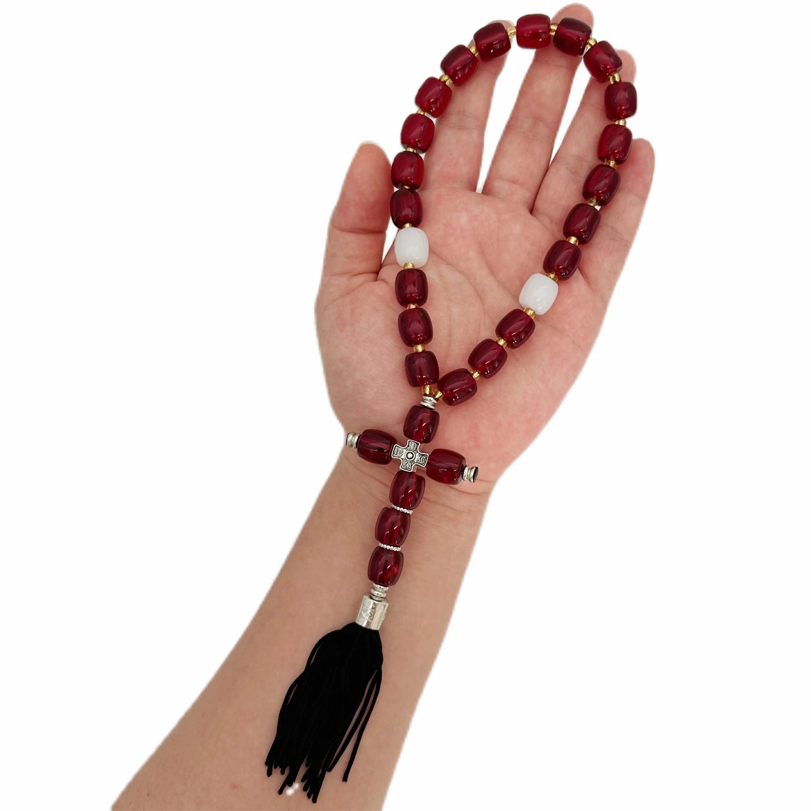 Handmade Orthodox Greek Komboskoini knot Prayer Rope