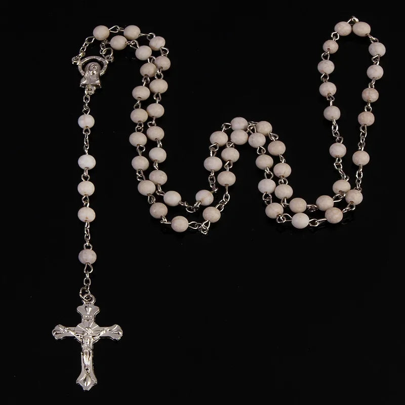 8mm Beaded Turquoise rosary