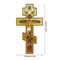 Wooden Byzantine Crucifix  Wall Hanging