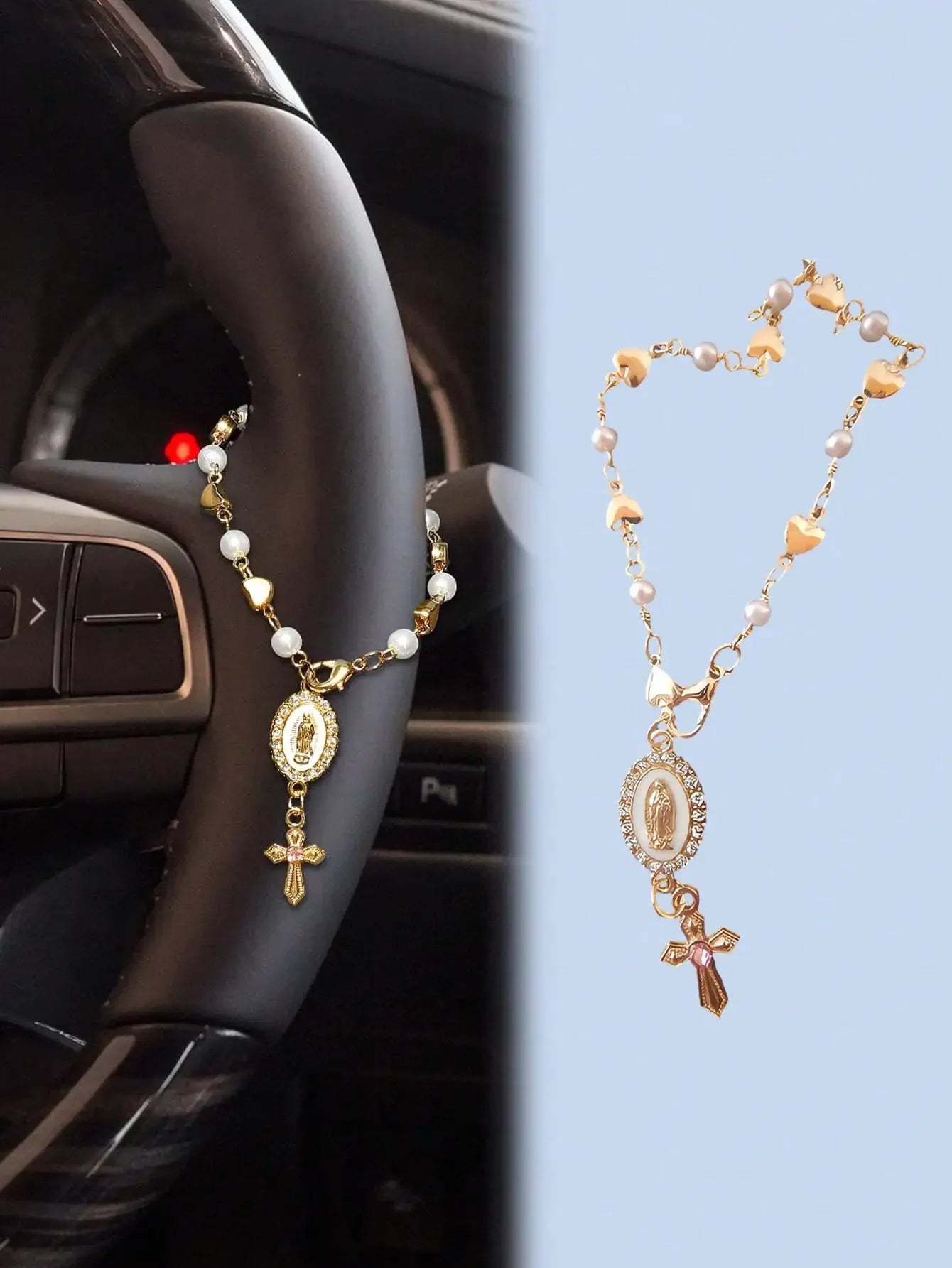 Rosary Hanging Ornament
