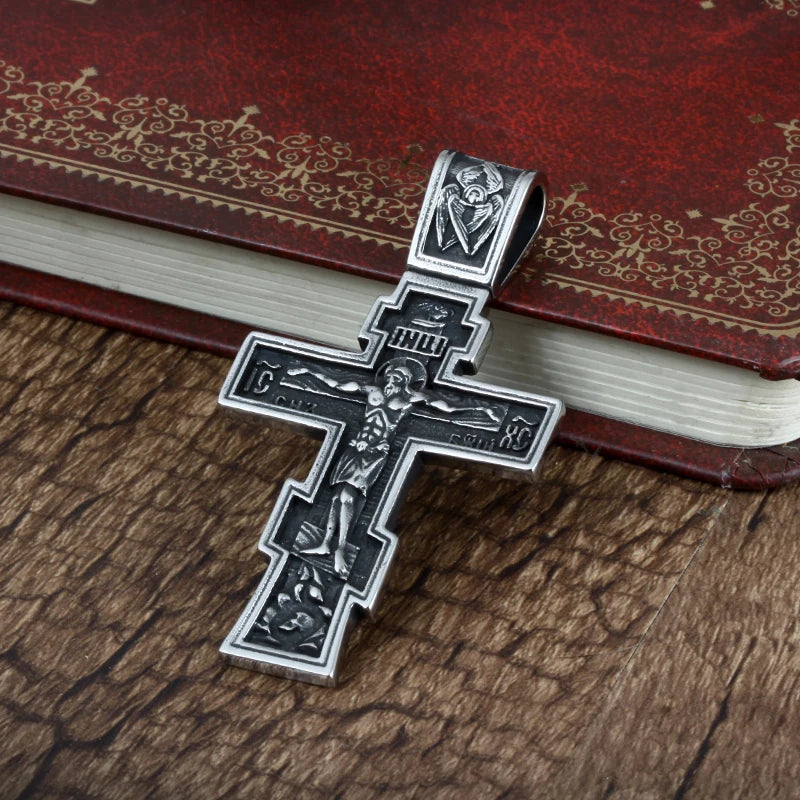 Stainless Steel Eastern Orthodox Pendants