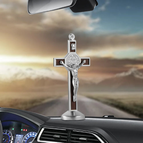 Car Ornament Crucifix Auto Interior Dashboard Decoration Ornaments