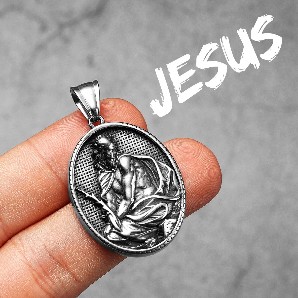 Padre Pio Powerful Amulet Stainless Steel