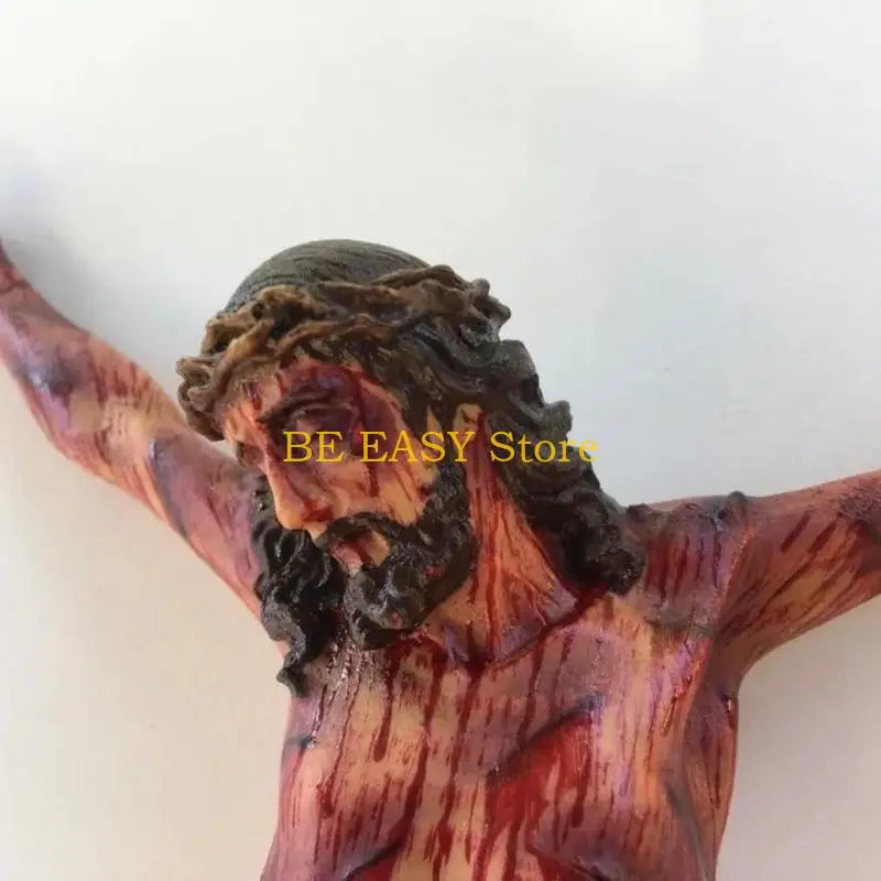 Highly Detailed Wall Crucifix 8.27x4.57