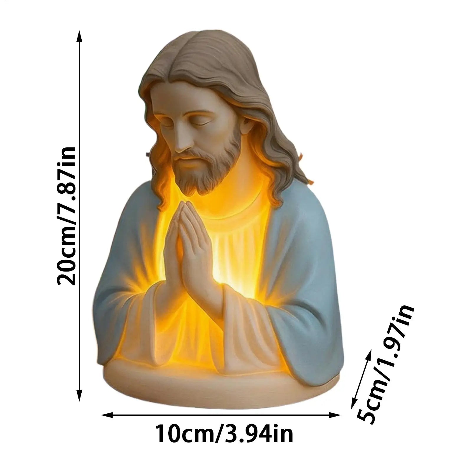 Virgin Mary Statue Night Light