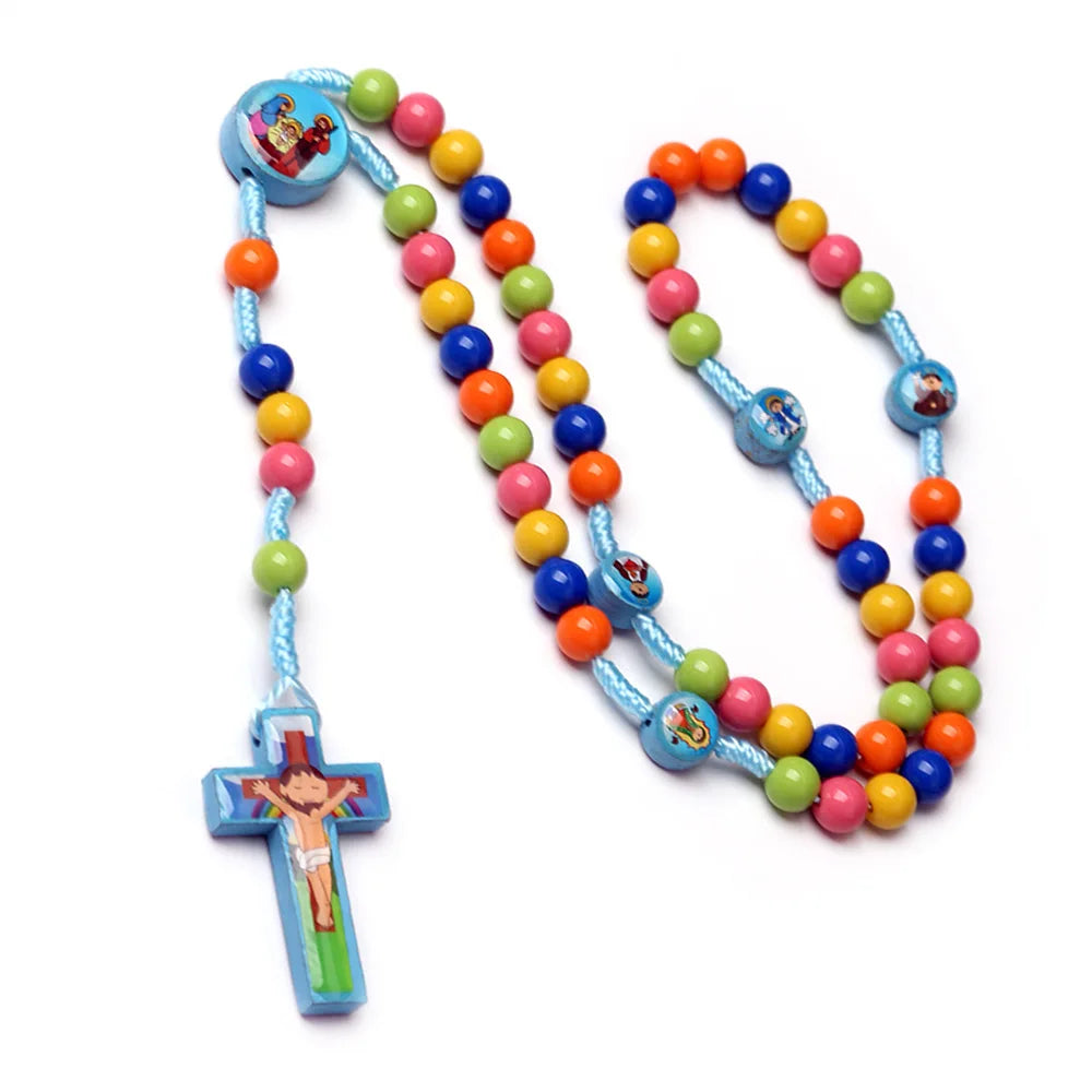 Rosary for kids Hand Woven
