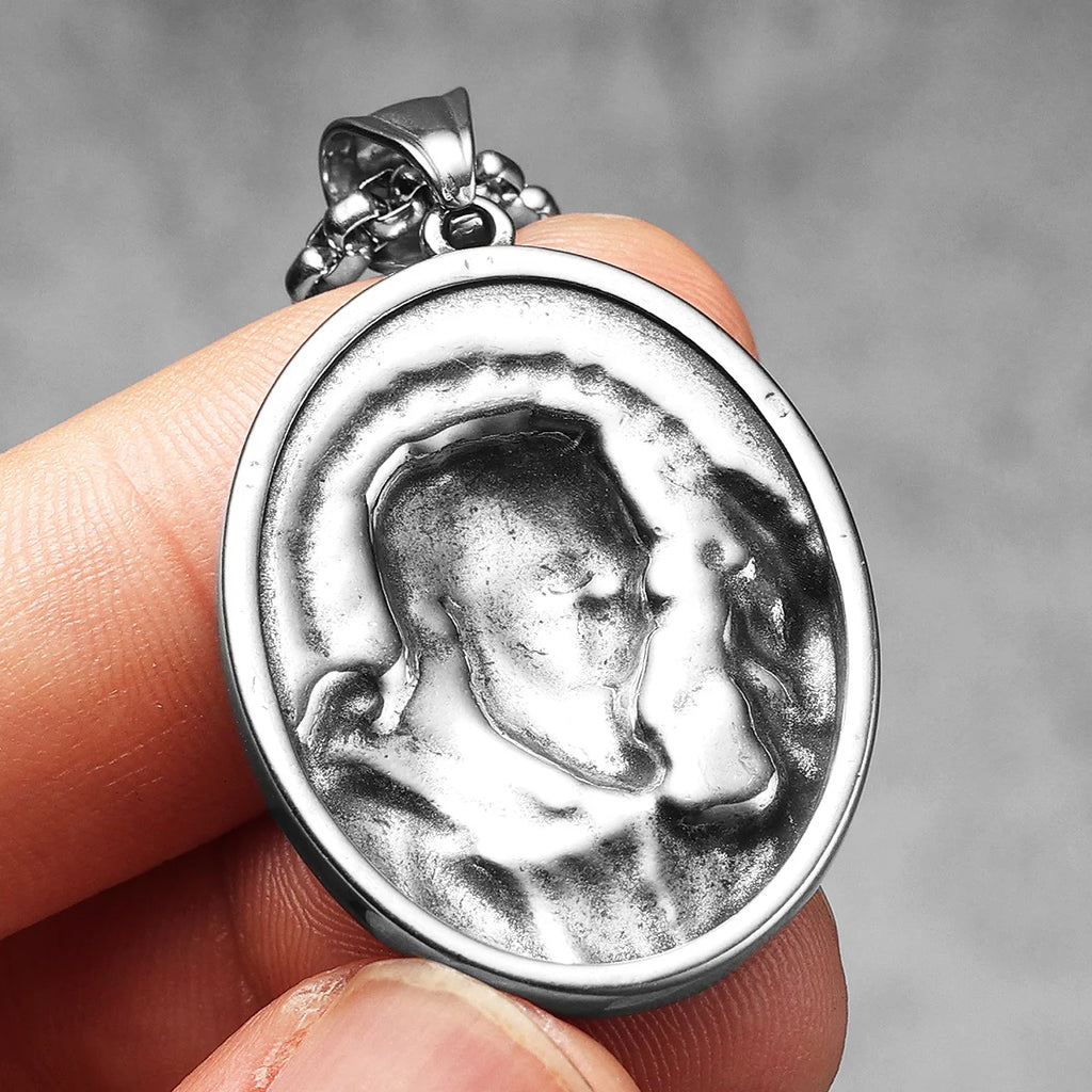 Padre Pio Powerful Amulet Stainless Steel