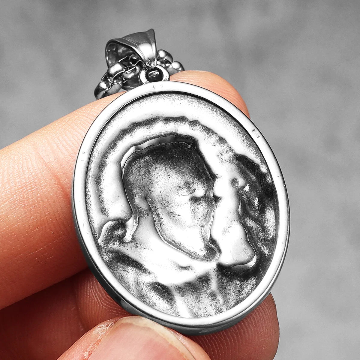 Padre Pio Powerful Amulet Stainless Steel
