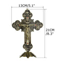 Crucifix on The Stand Cross Crucifix Home Decoration