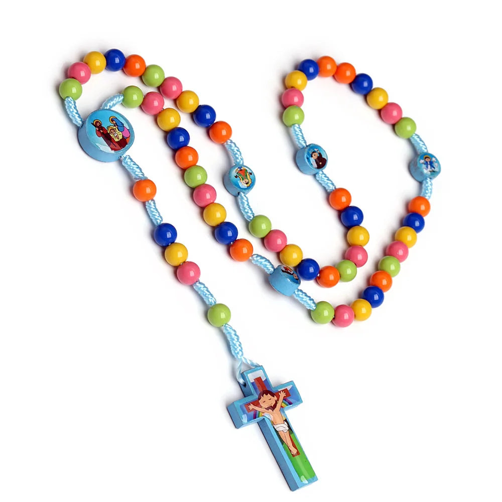 Rosary for kids Hand Woven