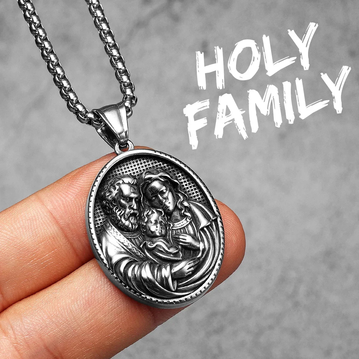 Padre Pio Powerful Amulet Stainless Steel