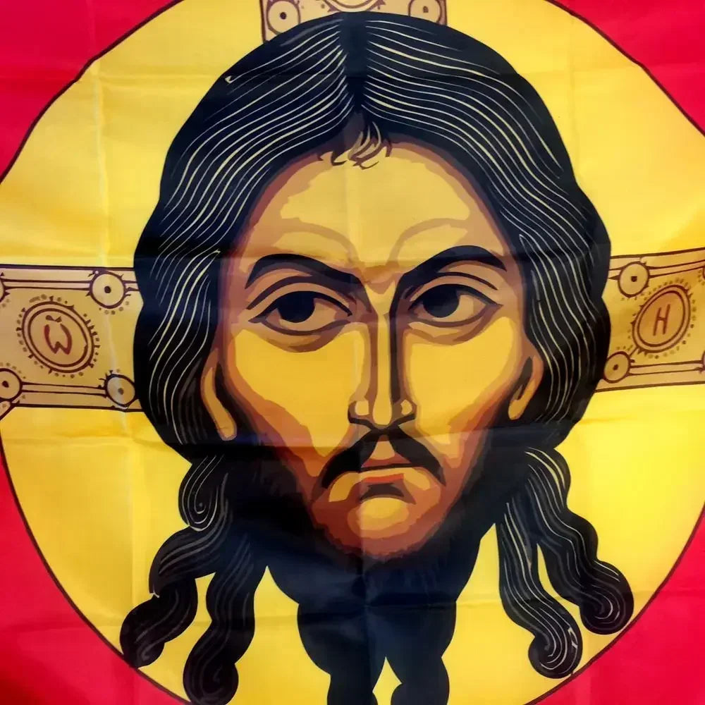 Jesus Christ Faith  Flag Outdoor Banner Decor 90x150cm Polyester