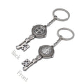 Enamel St. Benedict Key Chain