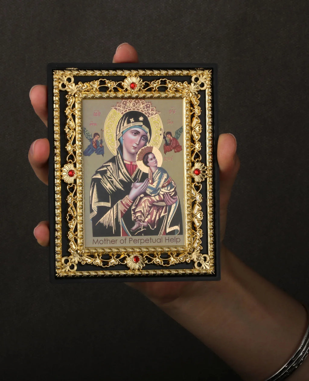Saint Padre Pio Sacred Heart Icon