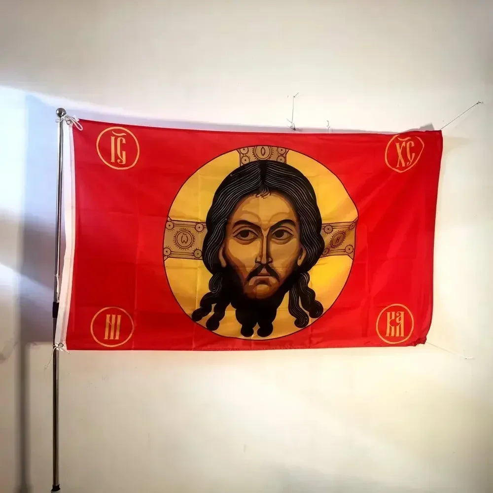 Jesus Christ Faith  Flag Outdoor Banner Decor 90x150cm Polyester