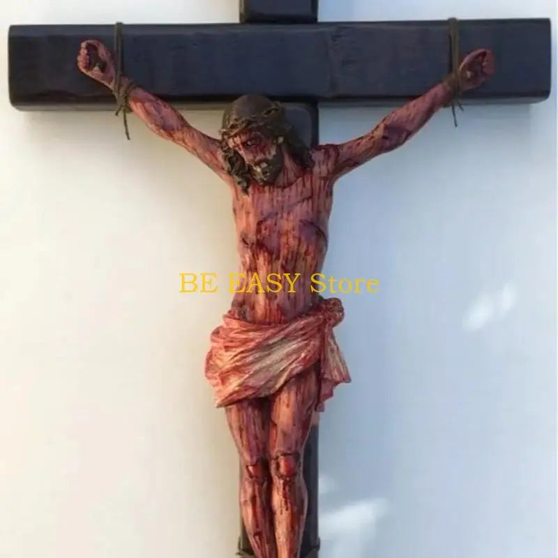 Highly Detailed Wall Crucifix 8.27x4.57