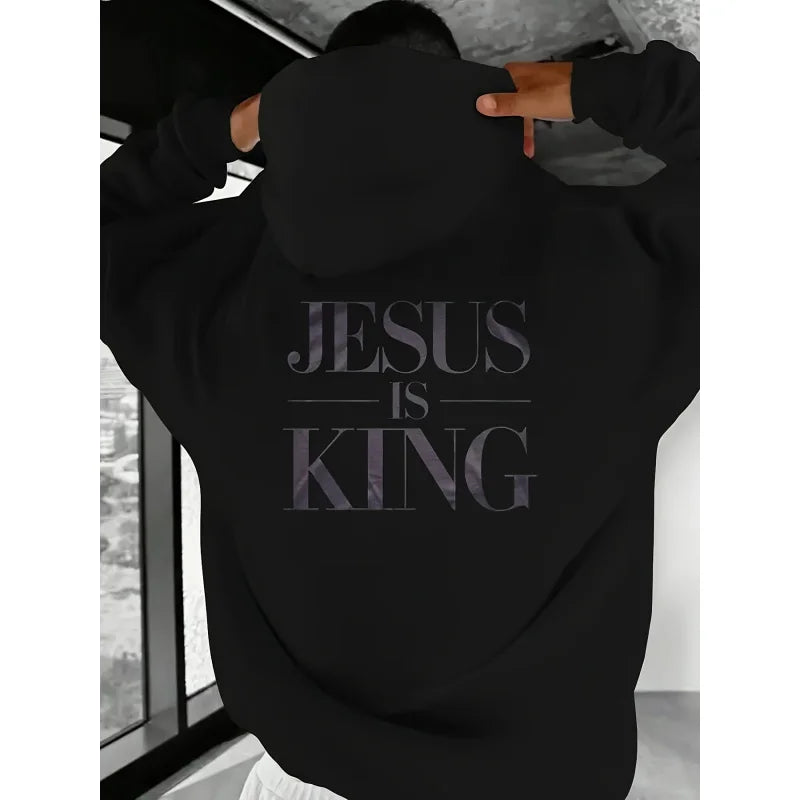 Jesus Is King Casual Hoodie
