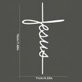 Jesus Cross Sticker Car window bumper decals
