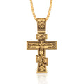 Eastern Orthodox Crucifix with chain