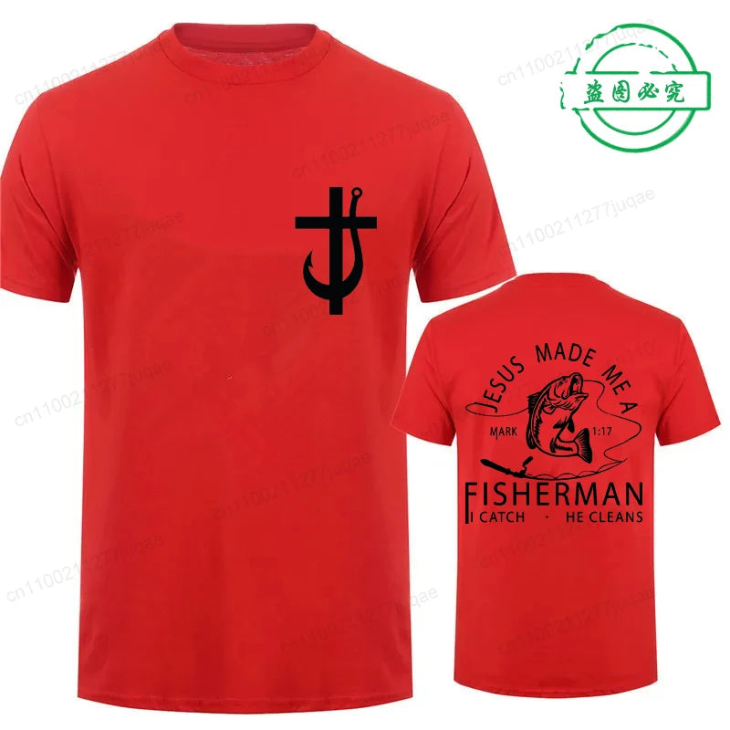 Jesus Made Me A Fisherman T-Shirt