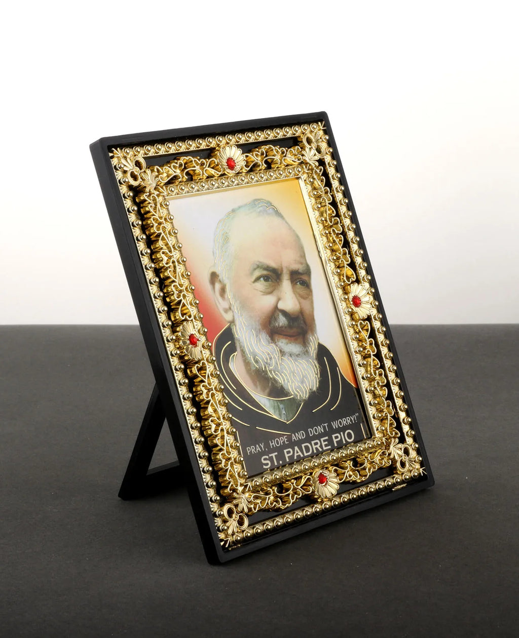 Saint Padre Pio Sacred Heart Icon