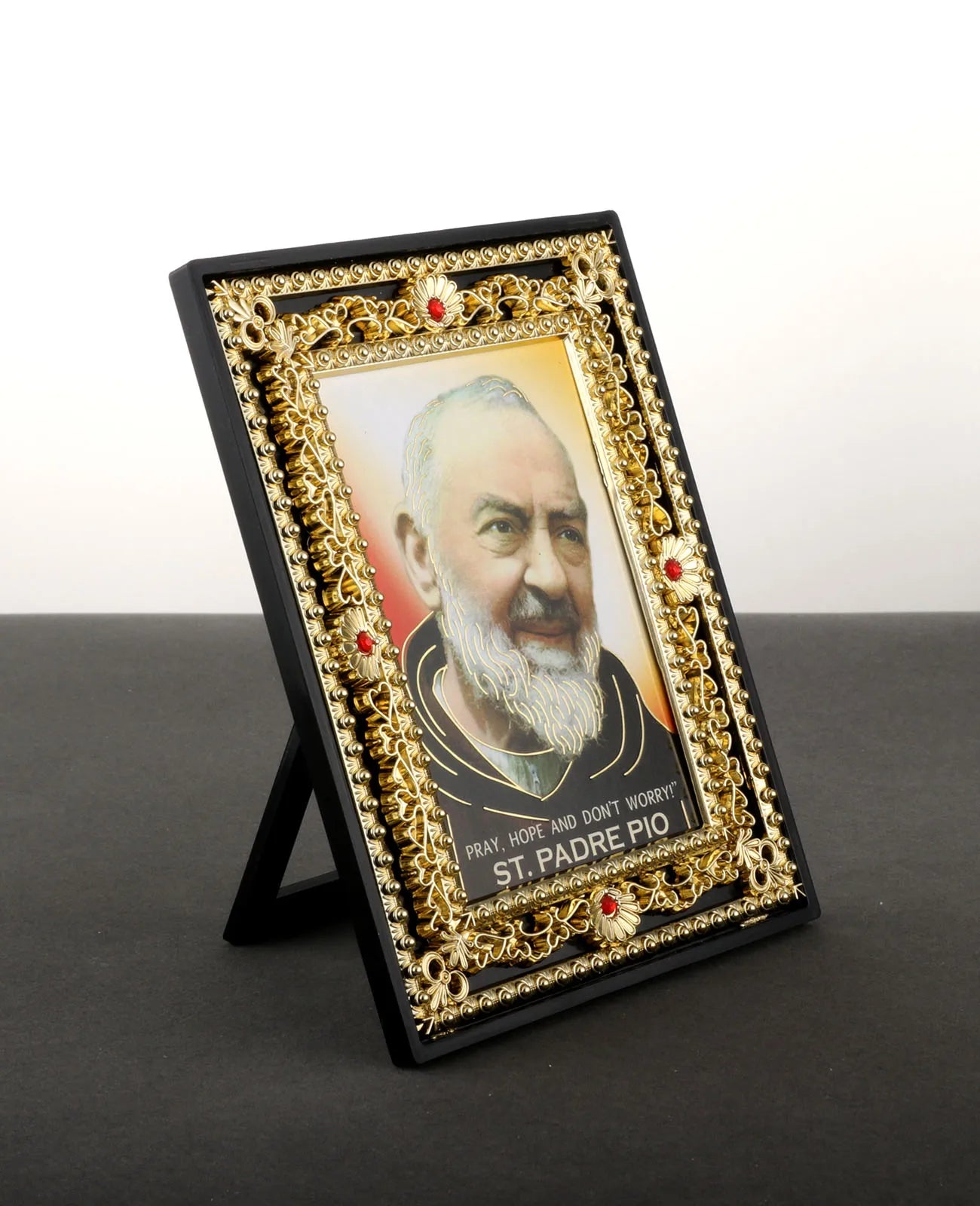 Saint Padre Pio Sacred Heart Icon