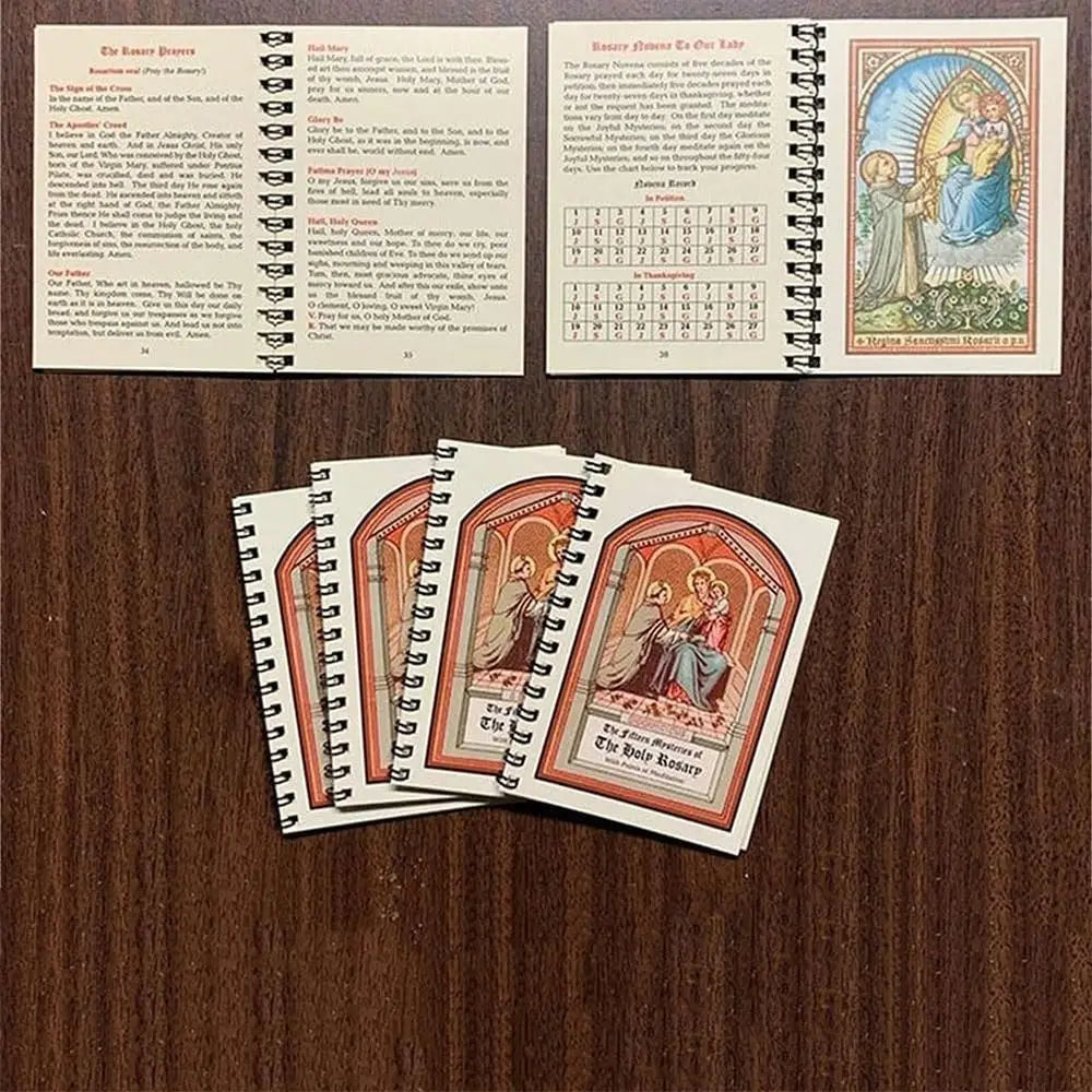 Rosary Meditation Book for Daily Meditation 42 Color Pages
