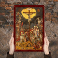 Crucifixion Icon for Wall Decor