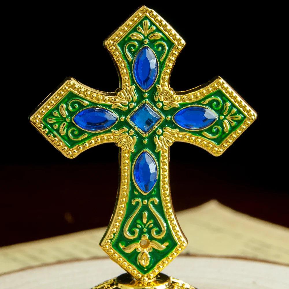 Eastern Orthodox Table Cross, Home Decor,3.2In*2.2In