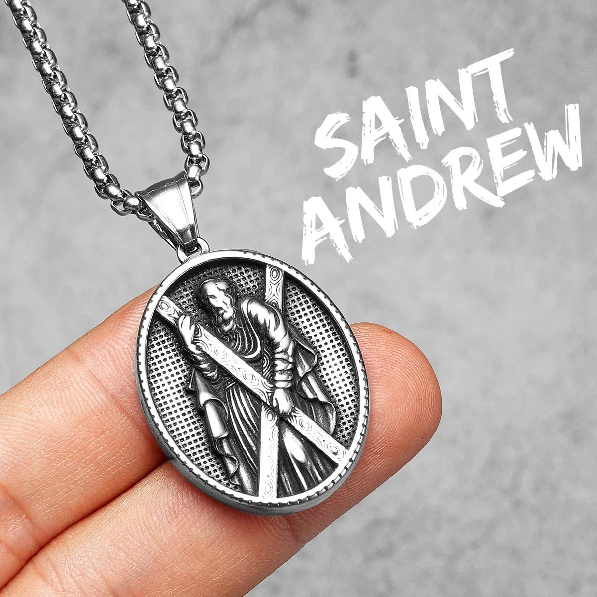Padre Pio Powerful Amulet Stainless Steel
