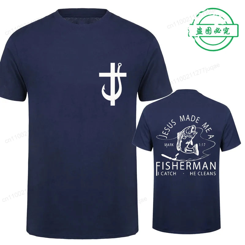Jesus Made Me A Fisherman T-Shirt