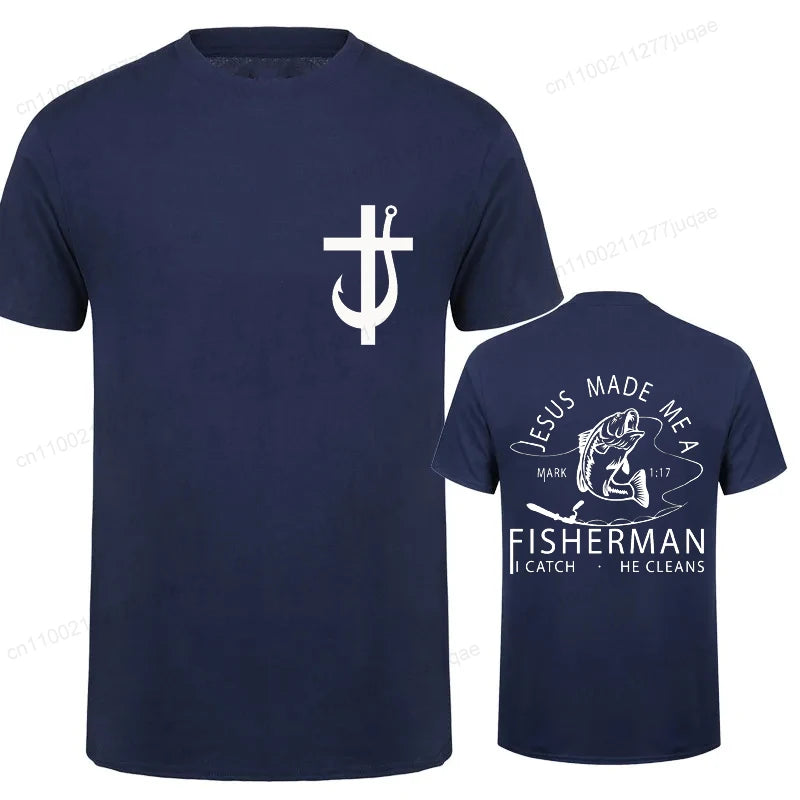 Jesus Made Me A Fisherman T-Shirt