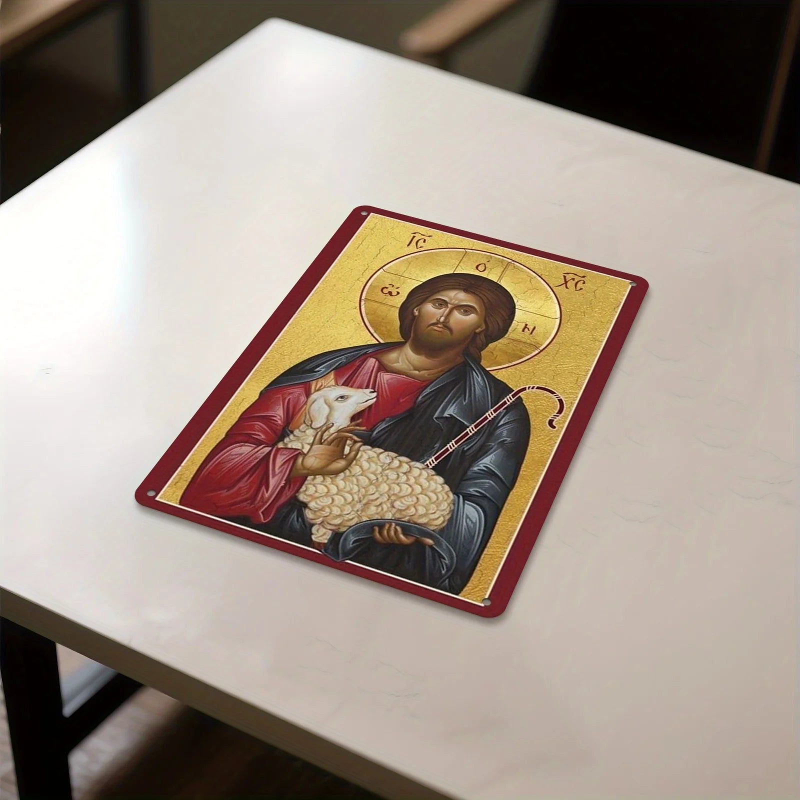 Byzantine Orthodox Good Shepherd Icon