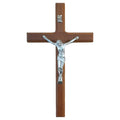 8 Inch Wooden Wall Crucifix