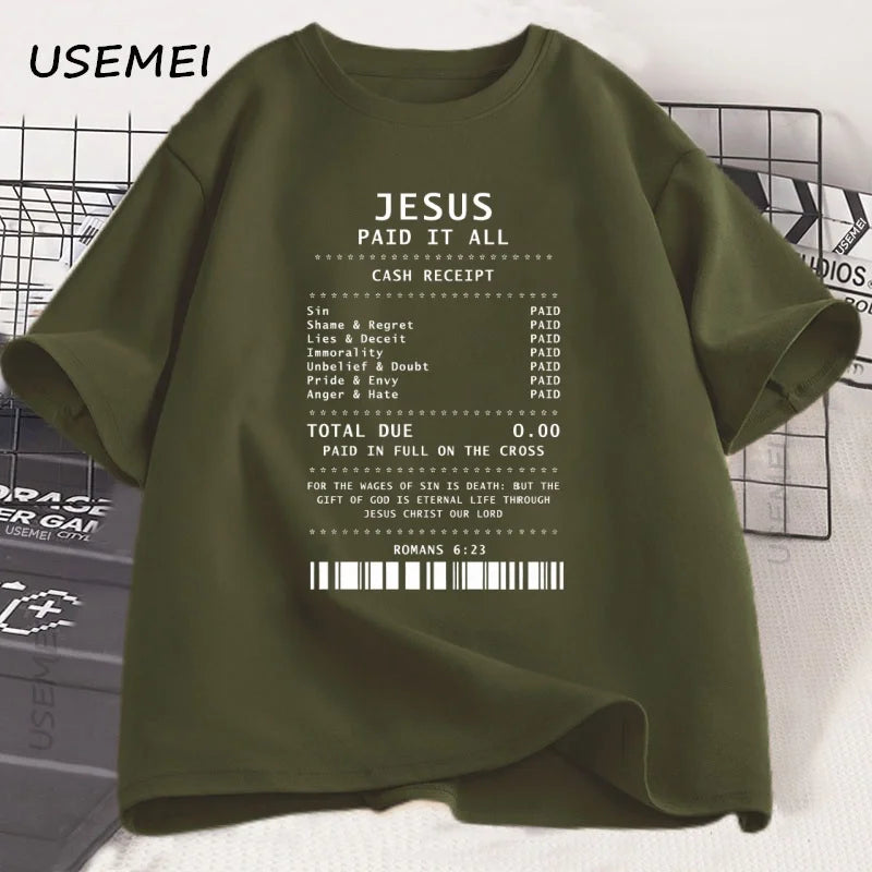 Jesus Paid It All T Shirt