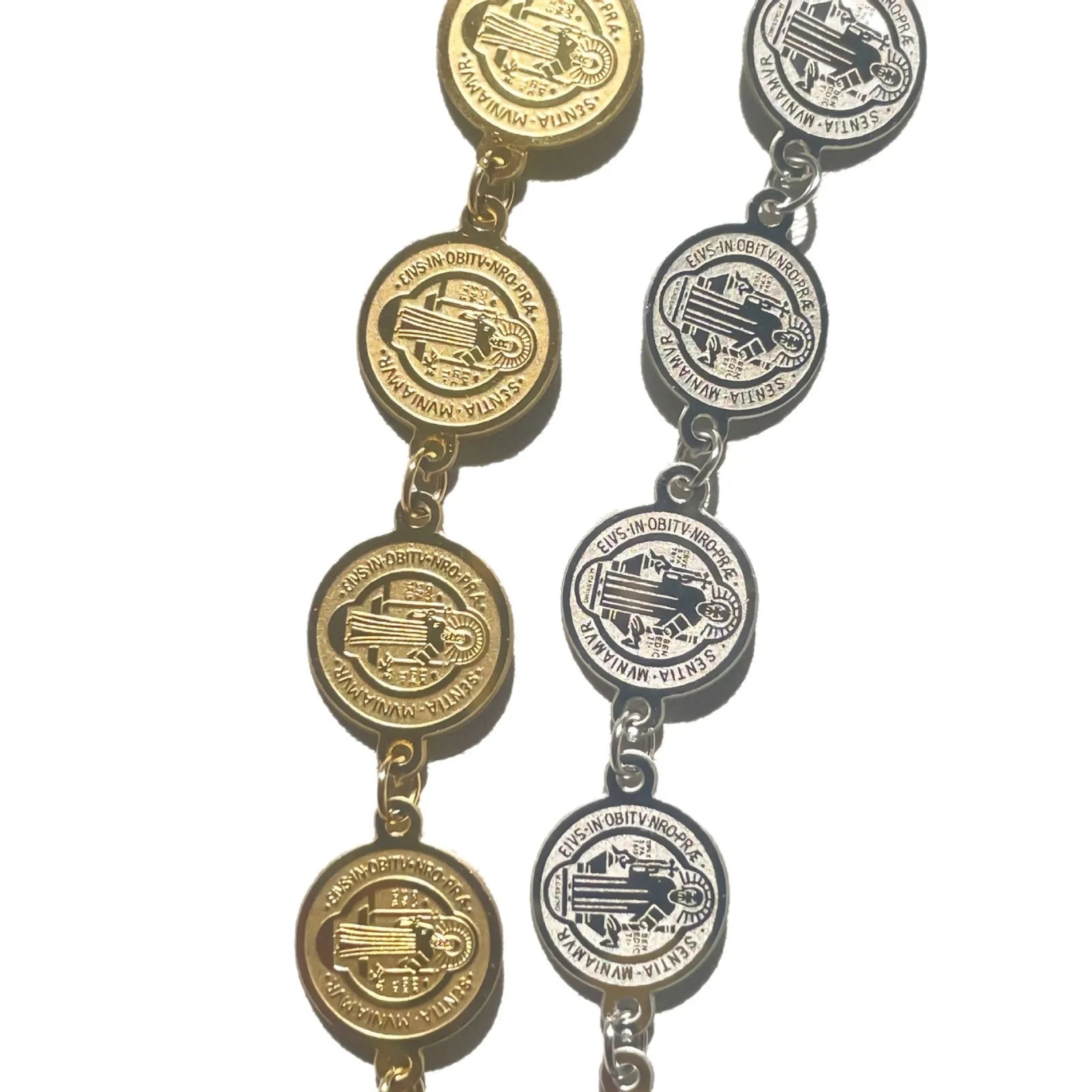 Saint Benedict 11 Pieces Medal Protection Bracelet