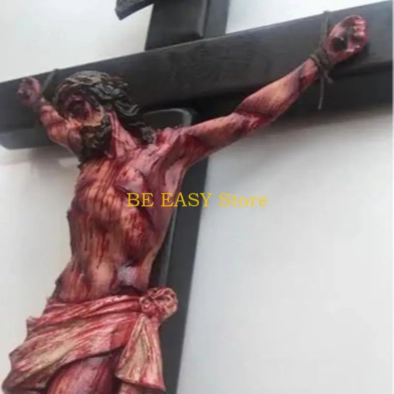 Highly Detailed Wall Crucifix 8.27x4.57
