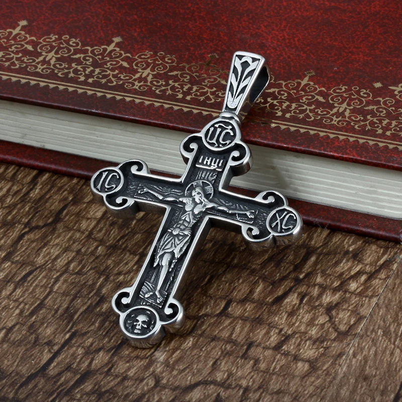 Stainless Steel Eastern Orthodox Pendants